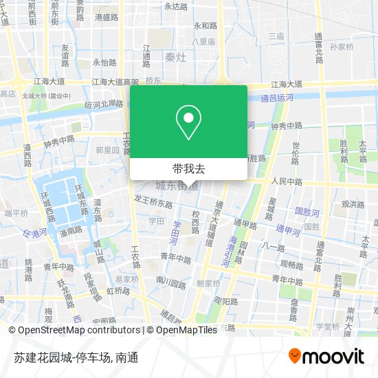 苏建花园城-停车场地图