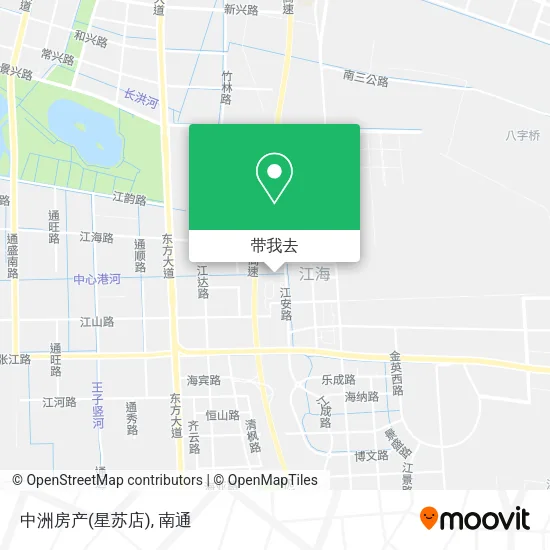 中洲房产(星苏店)地图