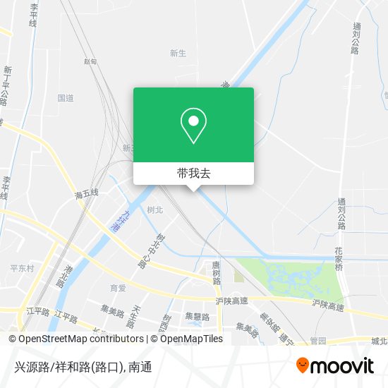 兴源路/祥和路(路口)地图