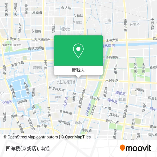 四海楼(京扬店)地图