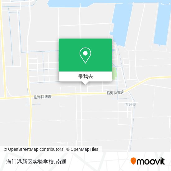 海门港新区实验学校地图