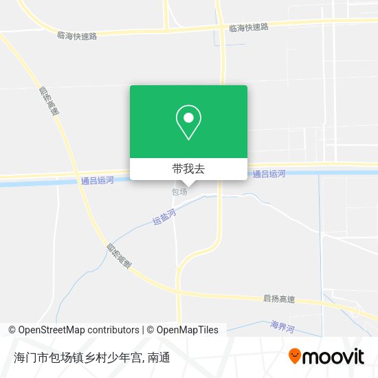 海门市包场镇乡村少年宫地图