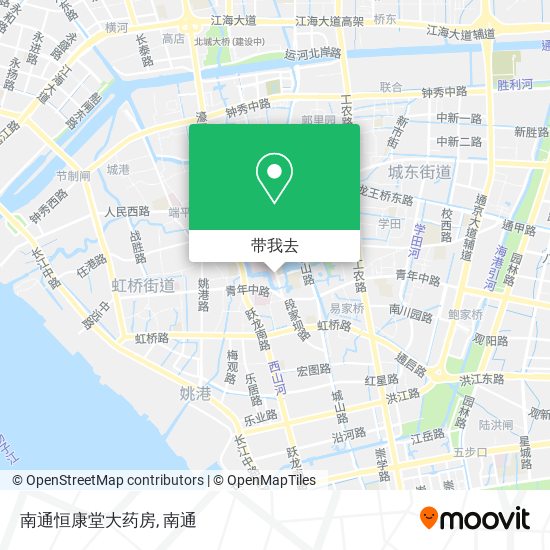 南通恒康堂大药房地图