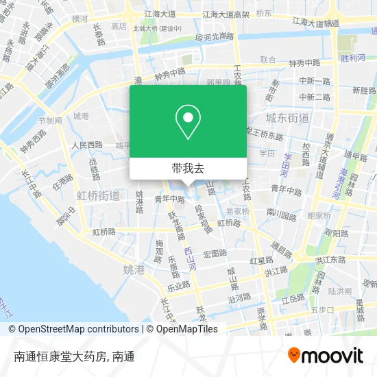 南通恒康堂大药房地图