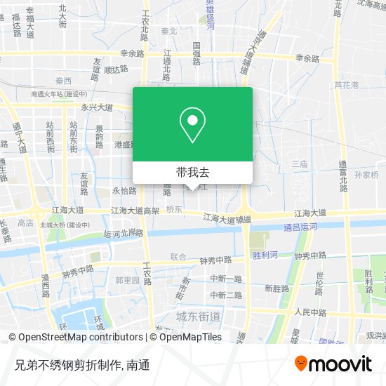 兄弟不绣钢剪折制作地图