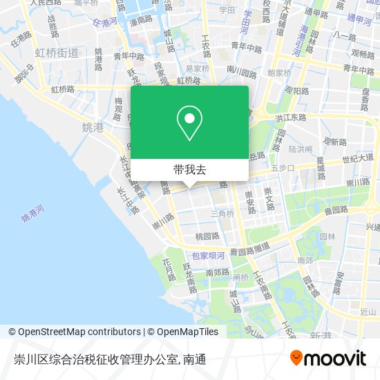 崇川区综合治税征收管理办公室地图