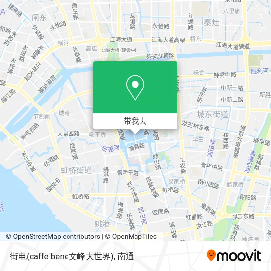 街电(caffe bene文峰大世界)地图