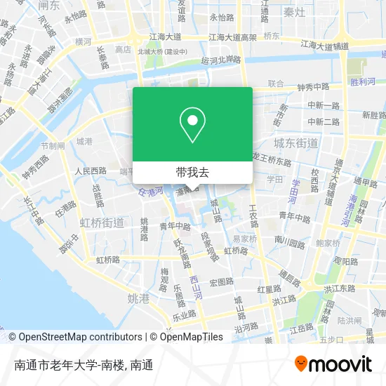 南通市老年大学-南楼地图