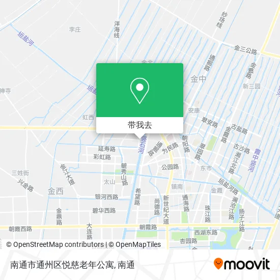 南通市通州区悦慈老年公寓地图