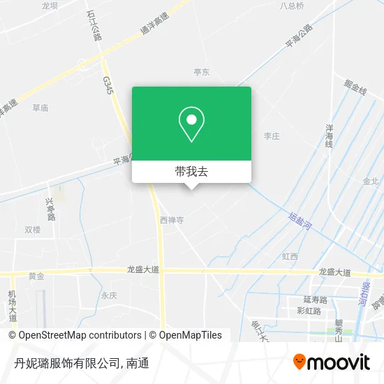 丹妮璐服饰有限公司地图