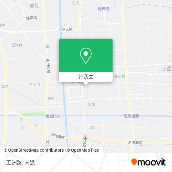 五洲路地图