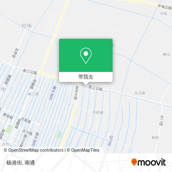 杨港街地图