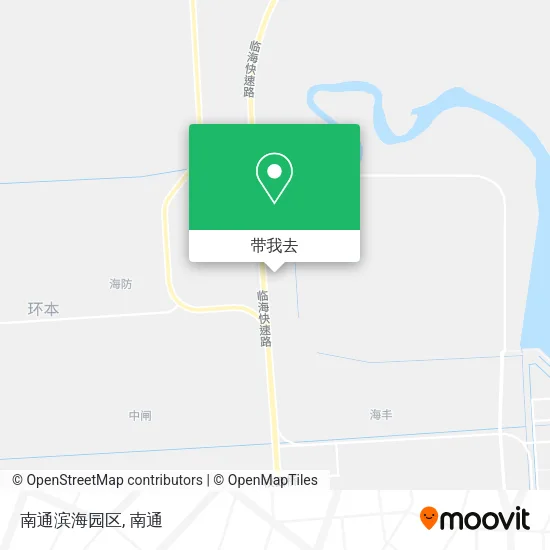 南通滨海园区地图