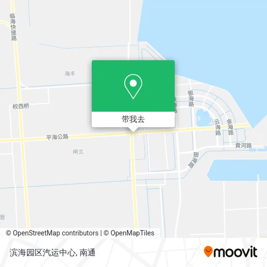 滨海园区汽运中心地图