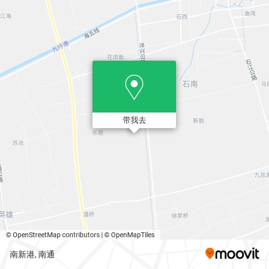 南新港地图