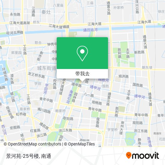 景河苑-25号楼地图