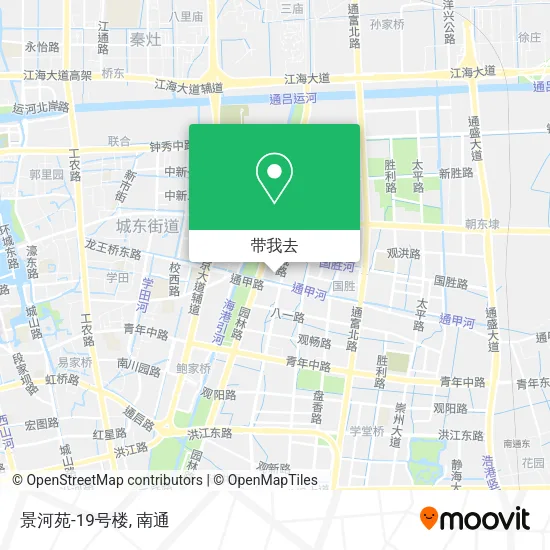 景河苑-19号楼地图