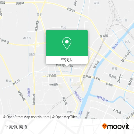 平潮镇地图