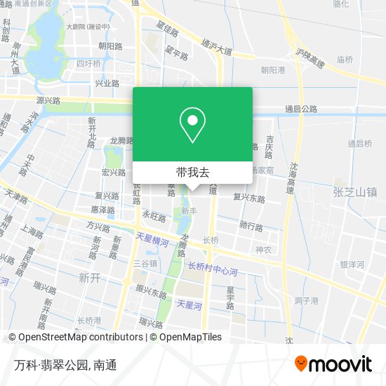 万科·翡翠公园地图