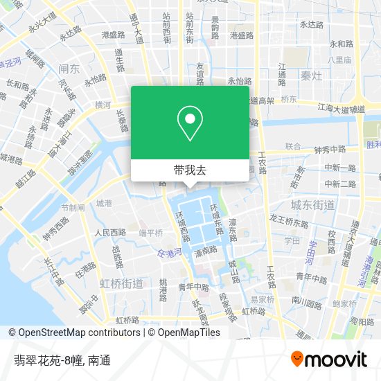 翡翠花苑-8幢地图