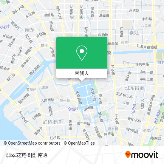 翡翠花苑-8幢地图