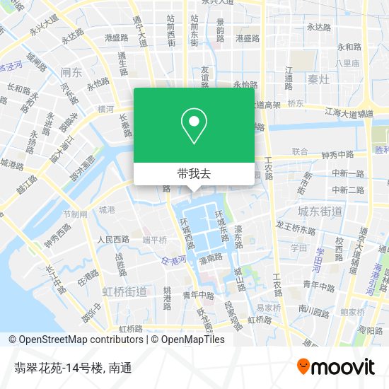 翡翠花苑-14号楼地图