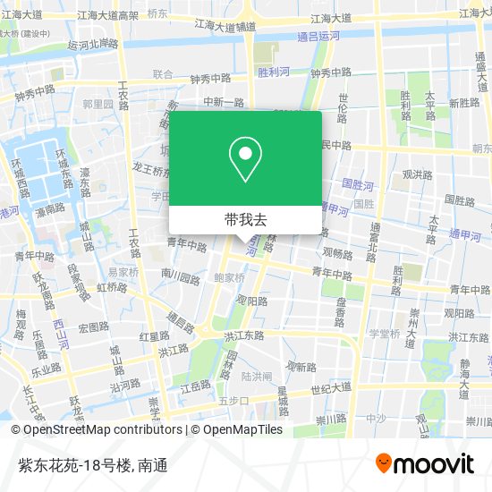紫东花苑-18号楼地图