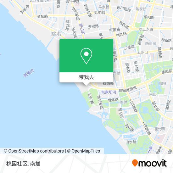 桃园社区地图