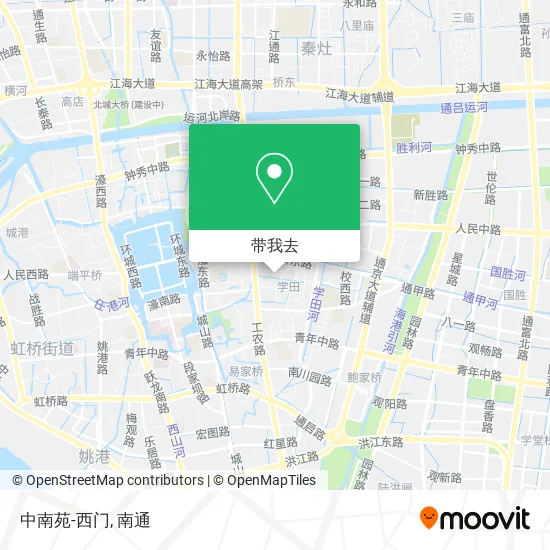 中南苑-西门地图