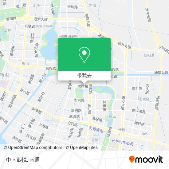中南熙悦地图