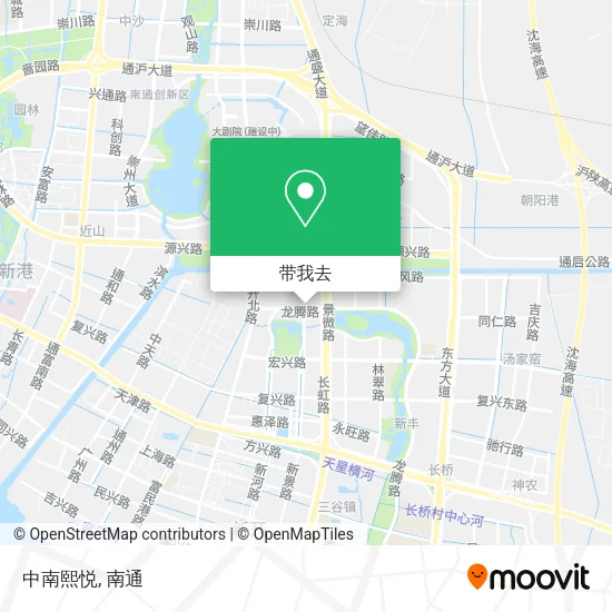 中南熙悦地图