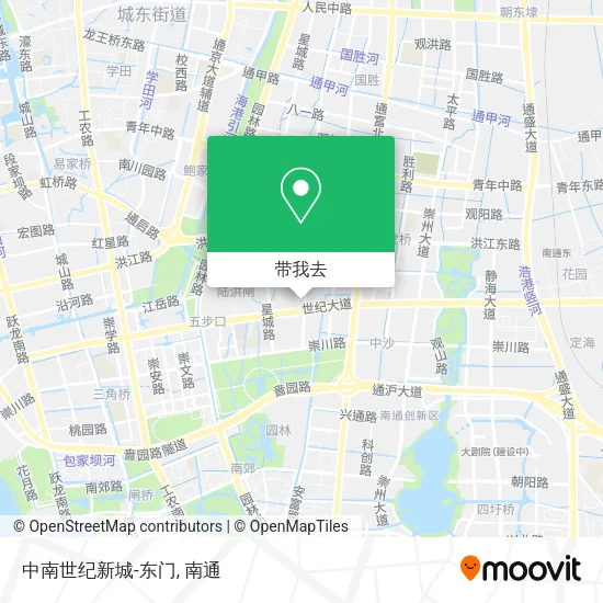 中南世纪新城-东门地图