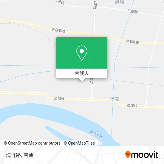 海连路地图