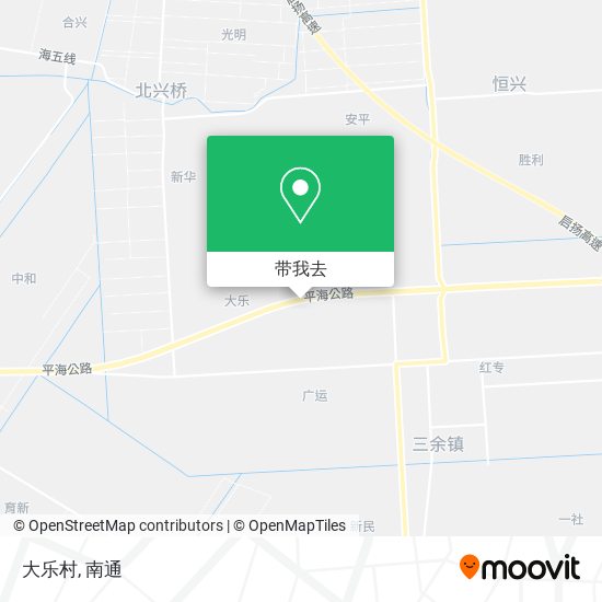 大乐村地图