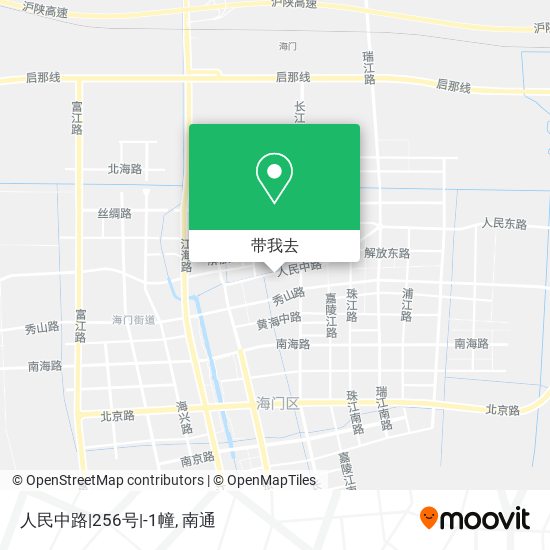 人民中路|256号|-1幢地图