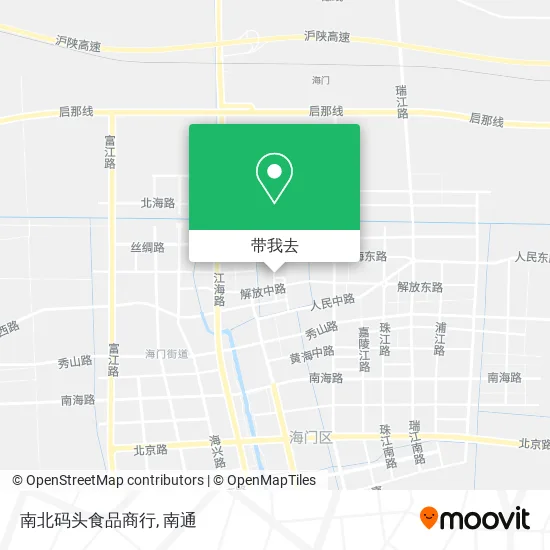 南北码头食品商行地图