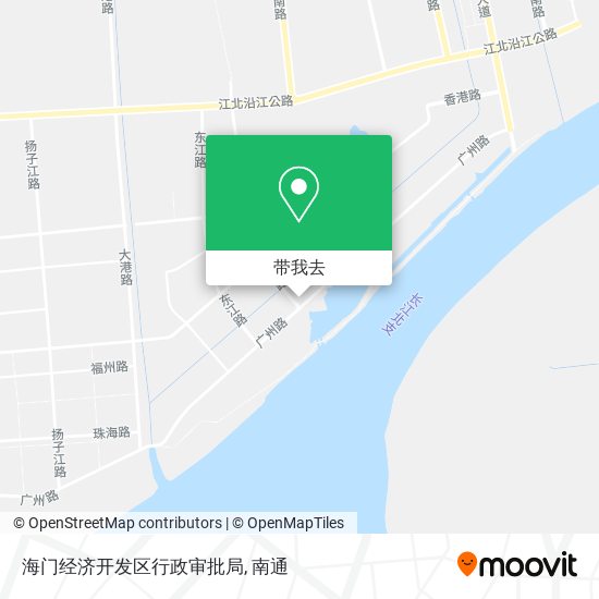 海门经济开发区行政审批局地图