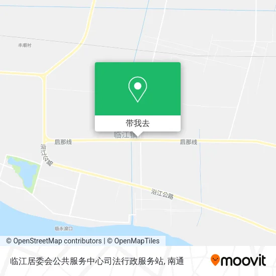 临江居委会公共服务中心司法行政服务站地图