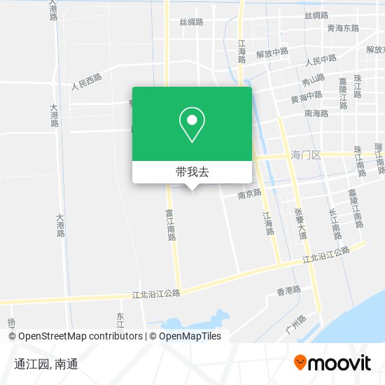 通江园地图