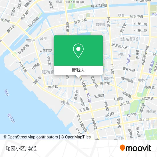 瑞园小区地图