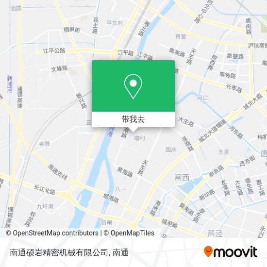 南通硕岩精密机械有限公司地图