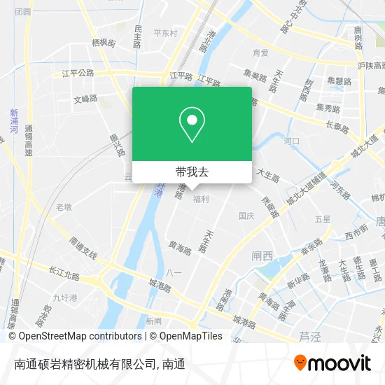 南通硕岩精密机械有限公司地图