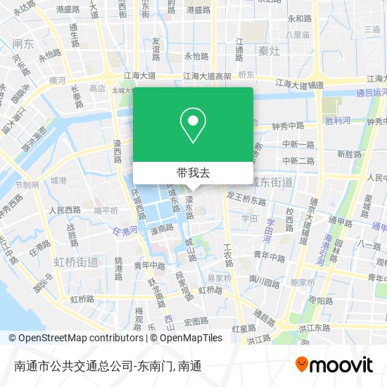南通市公共交通总公司-东南门地图