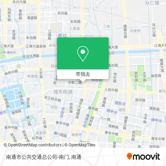 南通市公共交通总公司-南门地图