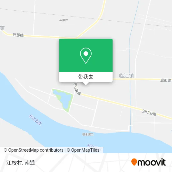 江校村地图