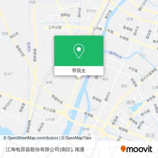 江海电容器股份有限公司(南区)地图