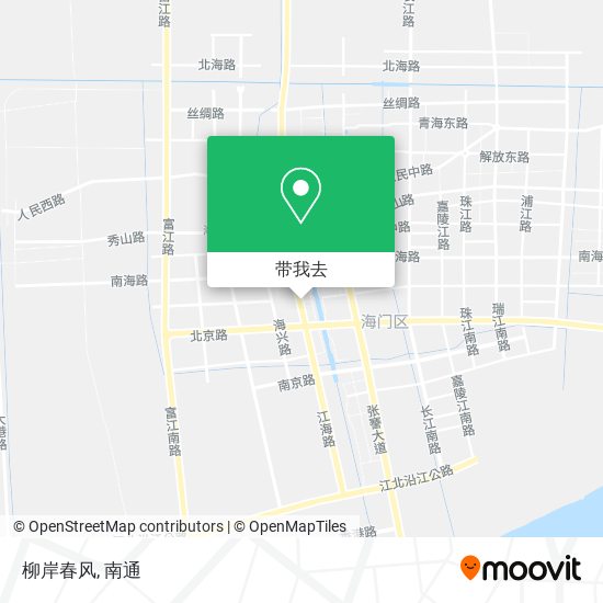 柳岸春风地图