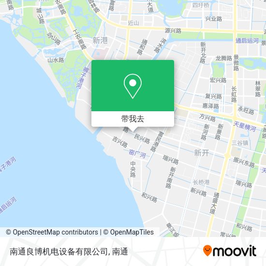 南通良博机电设备有限公司地图