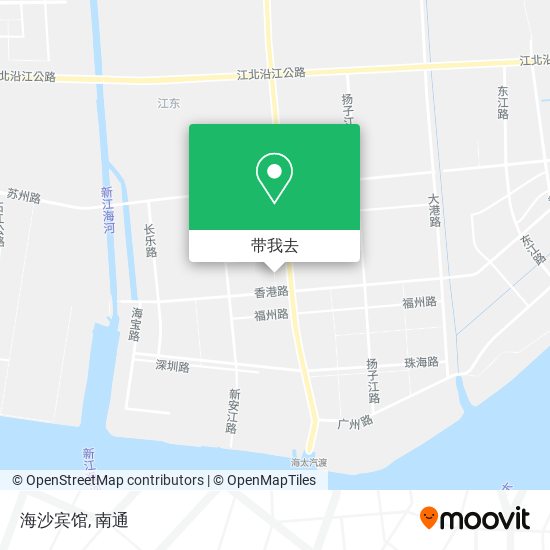 海沙宾馆地图