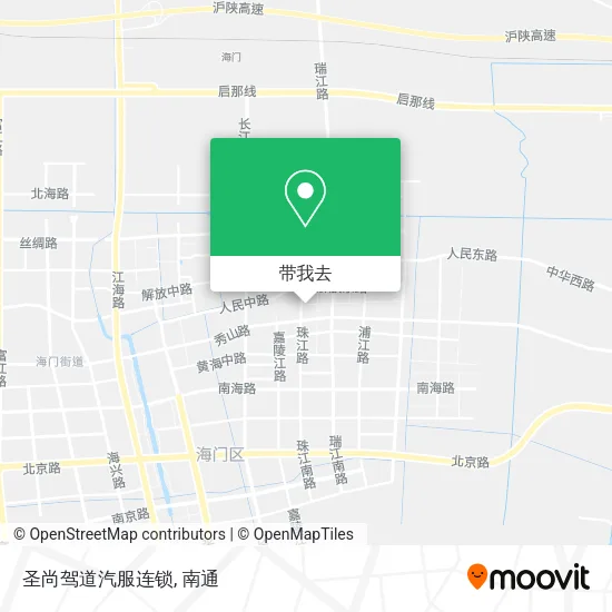 圣尚驾道汽服连锁地图